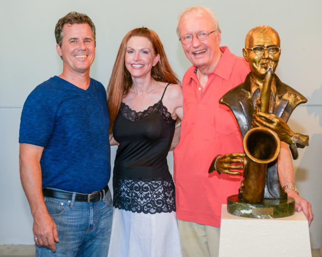Celebration for Kenny's Unveiling - Artist Scott Moore, Leayh, Kenny