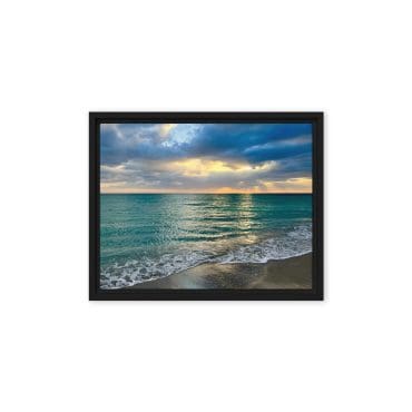 Framed canvas "Buddha Splash"